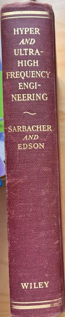 Rare Vintage 1944: Hyper and Ultrahigh Frequency Engineering, Boeken, Woordenboeken, Ophalen, Zo goed als nieuw