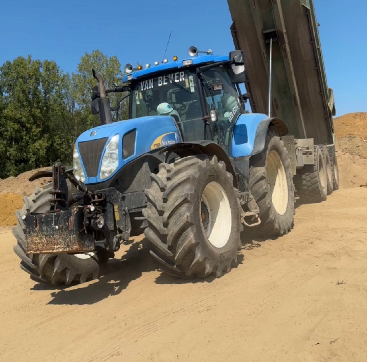 New holland T7030 pc, Zakelijke goederen, Ophalen, Gebruikt, Meer dan 10000, Meer dan 160 Pk