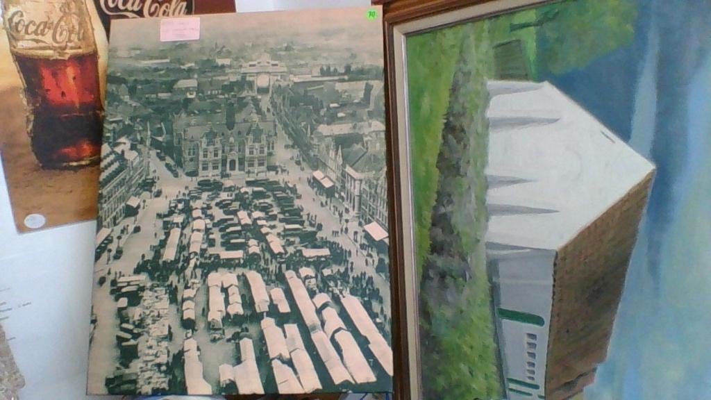 heel mooie canvas IEPER, Enlèvement