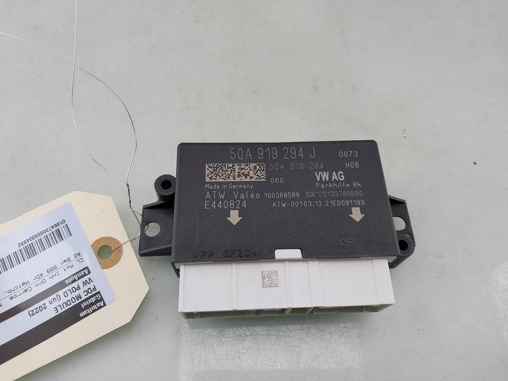 COMPUTER PDC Volkswagen Polo VI (AW1) (|5QA919294J|), Dhr. J. Ham, Gebruikt, Volkswagen, Administratie@autoham.nl