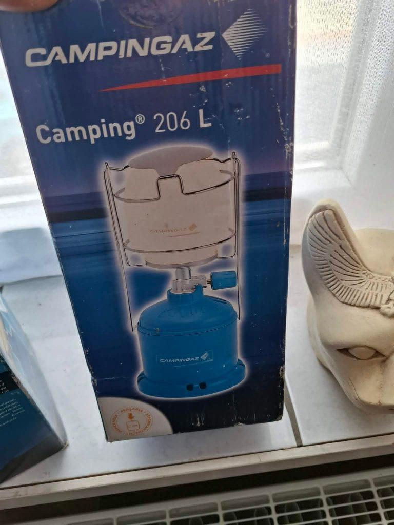te koop camping gaslamp in zeer goede staat, Enlèvement, Comme neuf