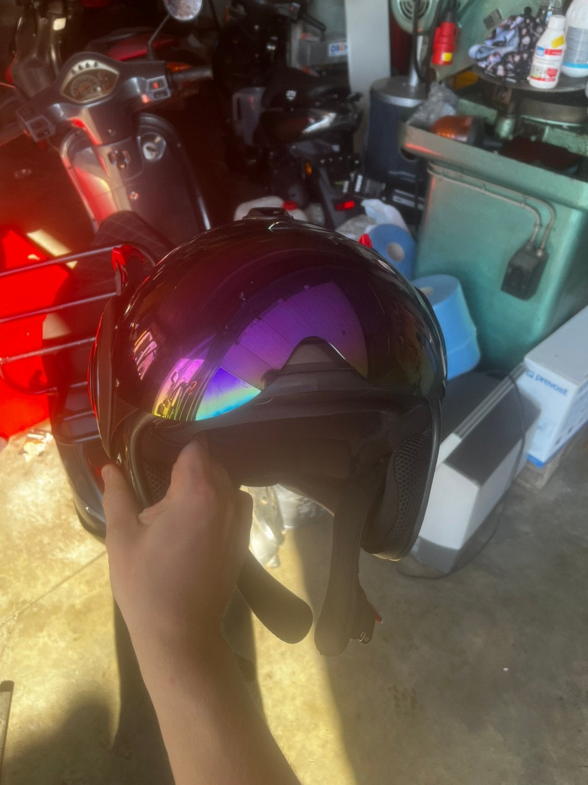 Boxer helm v8, Ophalen, Zo goed als nieuw