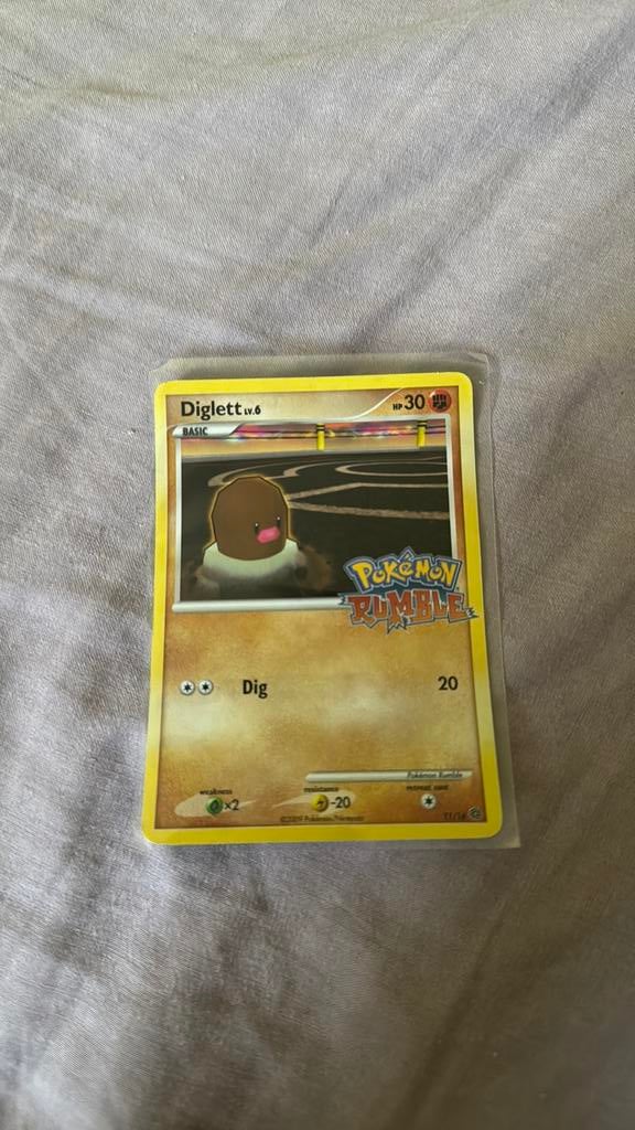 Pokemon Rumble - Diglett, Enlèvement ou Envoi, Comme neuf