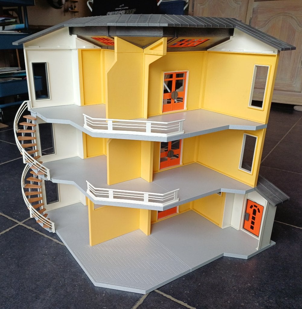 Playmobil huis (ingericht) City Life 9266 + 6554, Kinderen en Baby's, Speelgoed | Playmobil, Ophalen, Gebouw, Complete set, Zo goed als nieuw