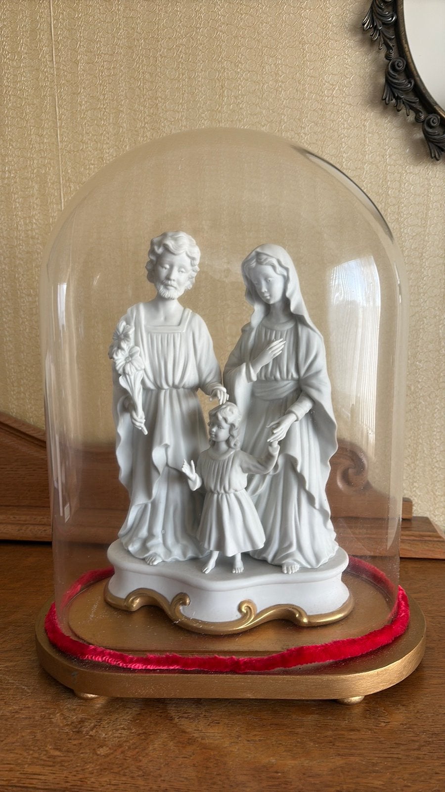 Heilige familie, Autres matériaux, Enlèvement, Utilisé, Avec plateau