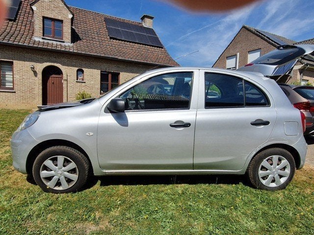 Nissan Micra auto  2012, Auto's, Automaat, Euro 5, Stof, 4 cilinders