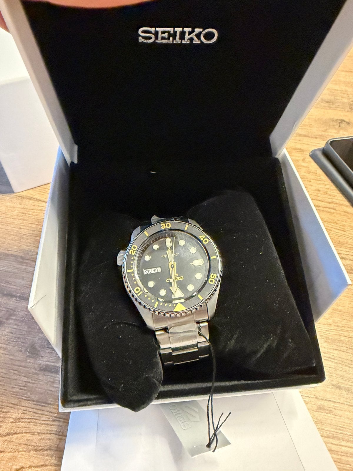 Seiko automatique, Enlèvement ou Envoi, Comme neuf, Seiko