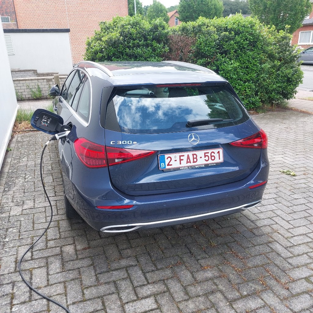 Mercedes Benz C300e Luxury Line, Automaat, Achterwielaandrijving, Blauw, Break