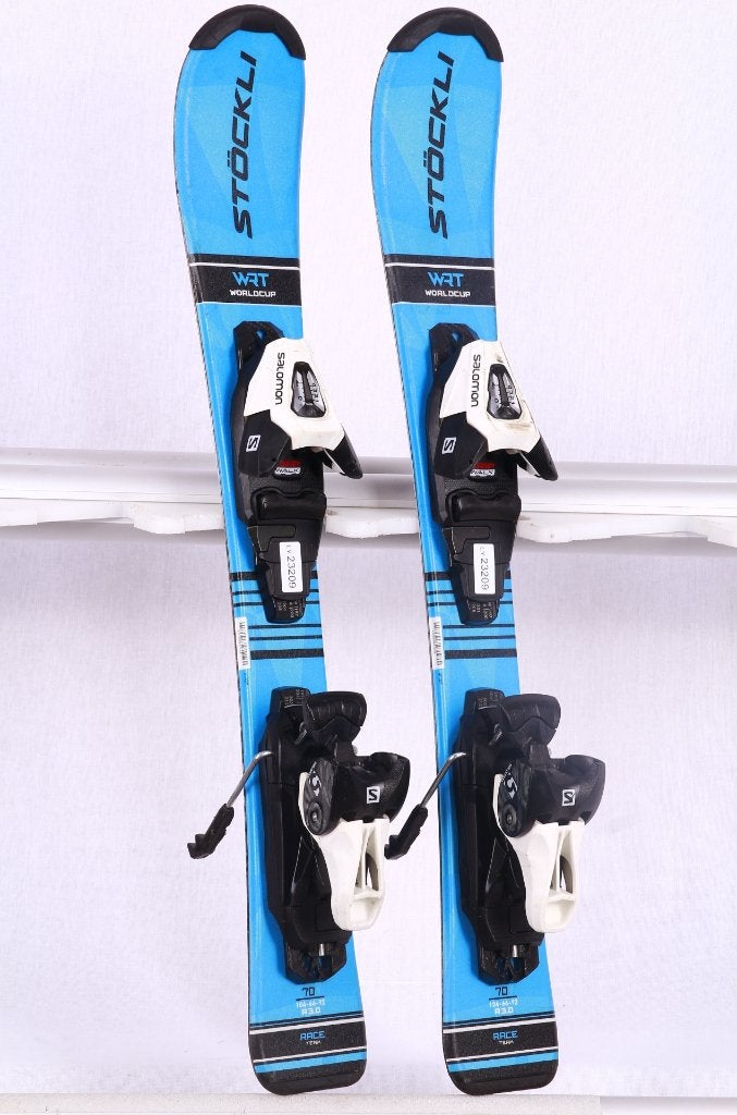 70 cm kinder ski's STOCKLI WRT WORLDCUP RACE TEAM,, Sport en Fitness, Overige merken, Gebruikt, Verzenden, Carve