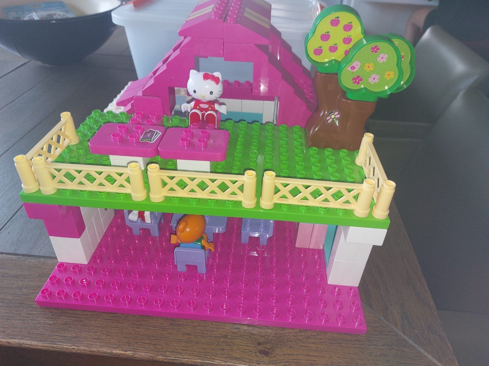 maisonnette Hello Kitty, Enlèvement, Utilisé
