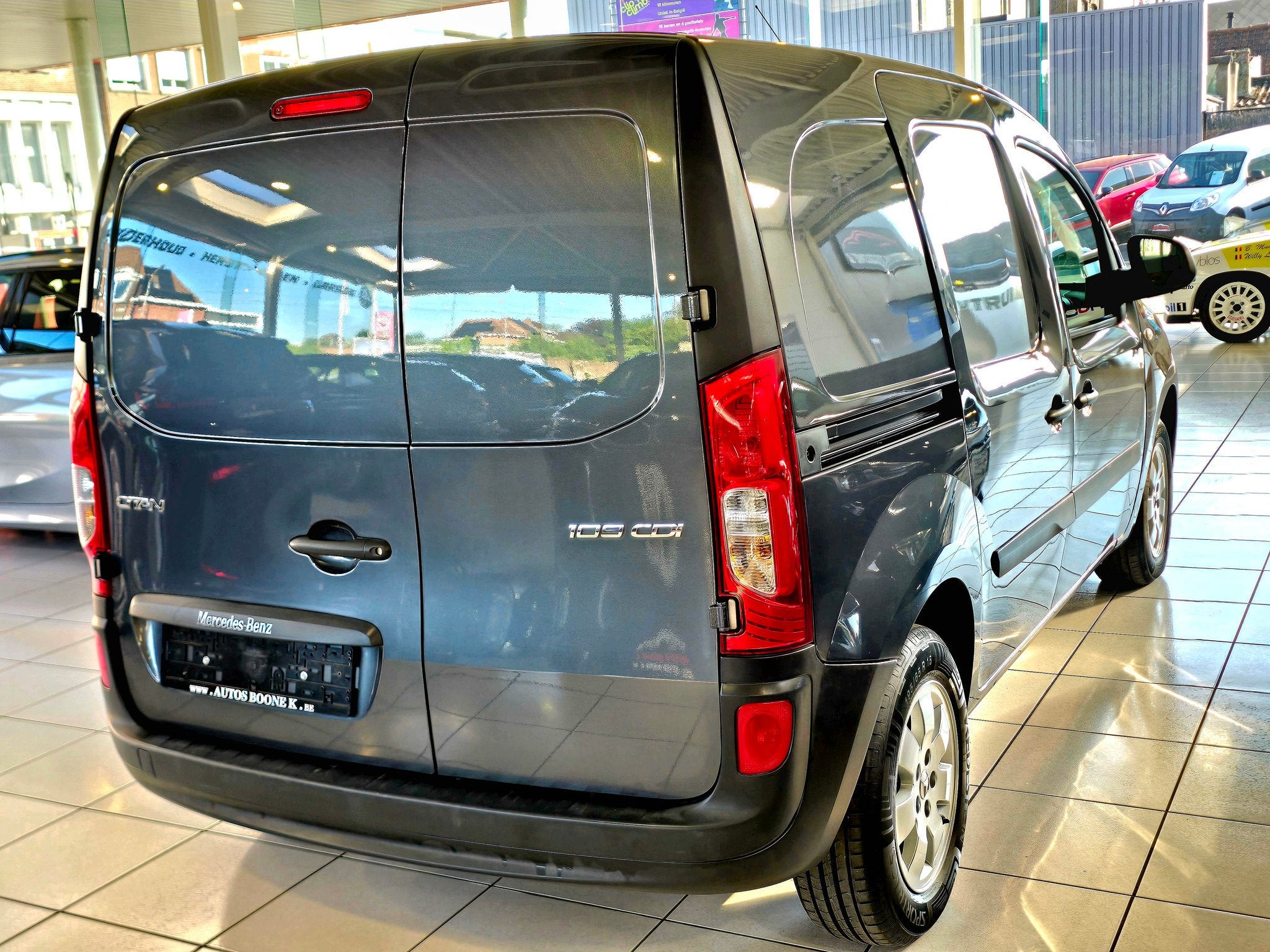 Mercedes-Benz Citan / Met kasten / Navigatie / Airco / Euro6, https://public.car-pass.be/vhr/077fde78-7638-4809-8582-c0f502555c8e