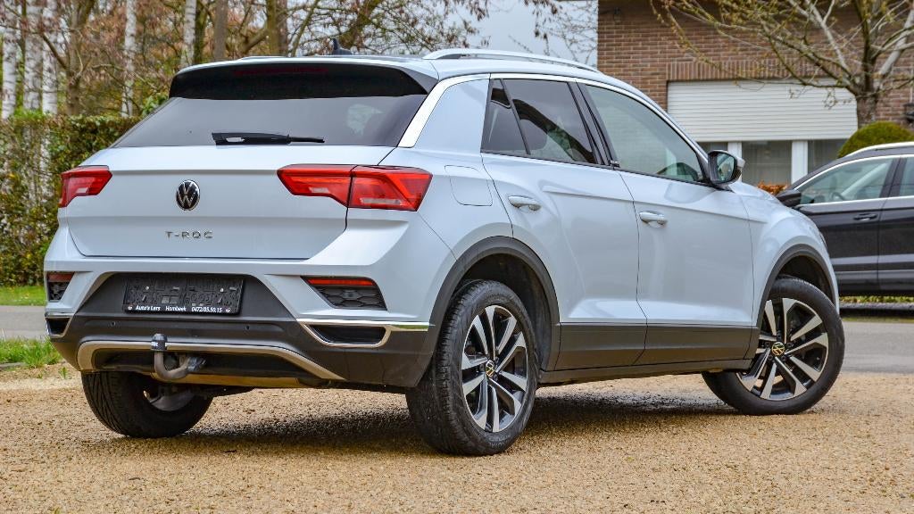 Volkswagen T-Roc United 2021 1.0 TSI, Auto's, Voorwielaandrijving, Stof, Wit, 5 deurs