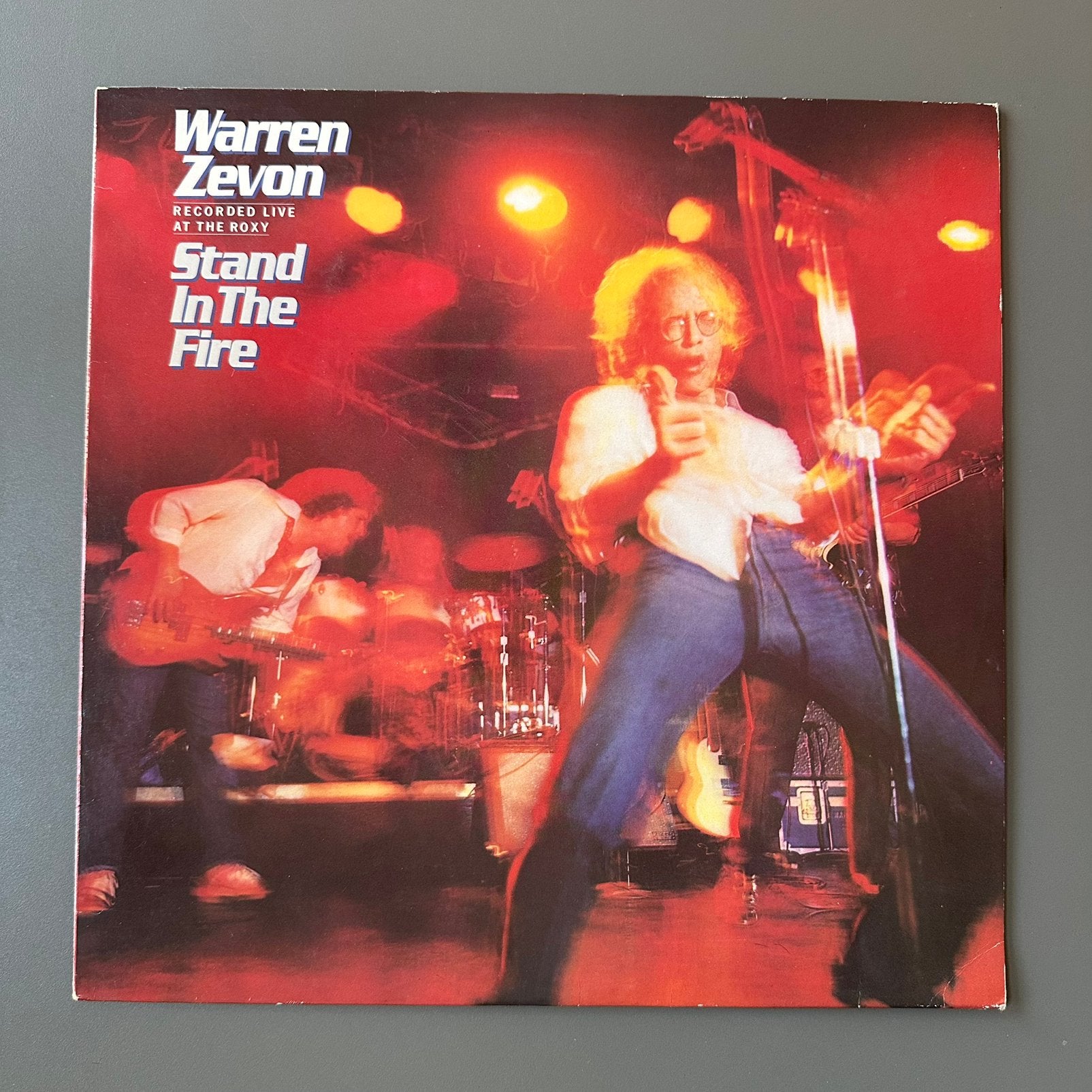 Warren Zevon – Stand In The Fire 1980 LP, LP, Gebruikt, Hard Rock, Ophalen of Verzenden