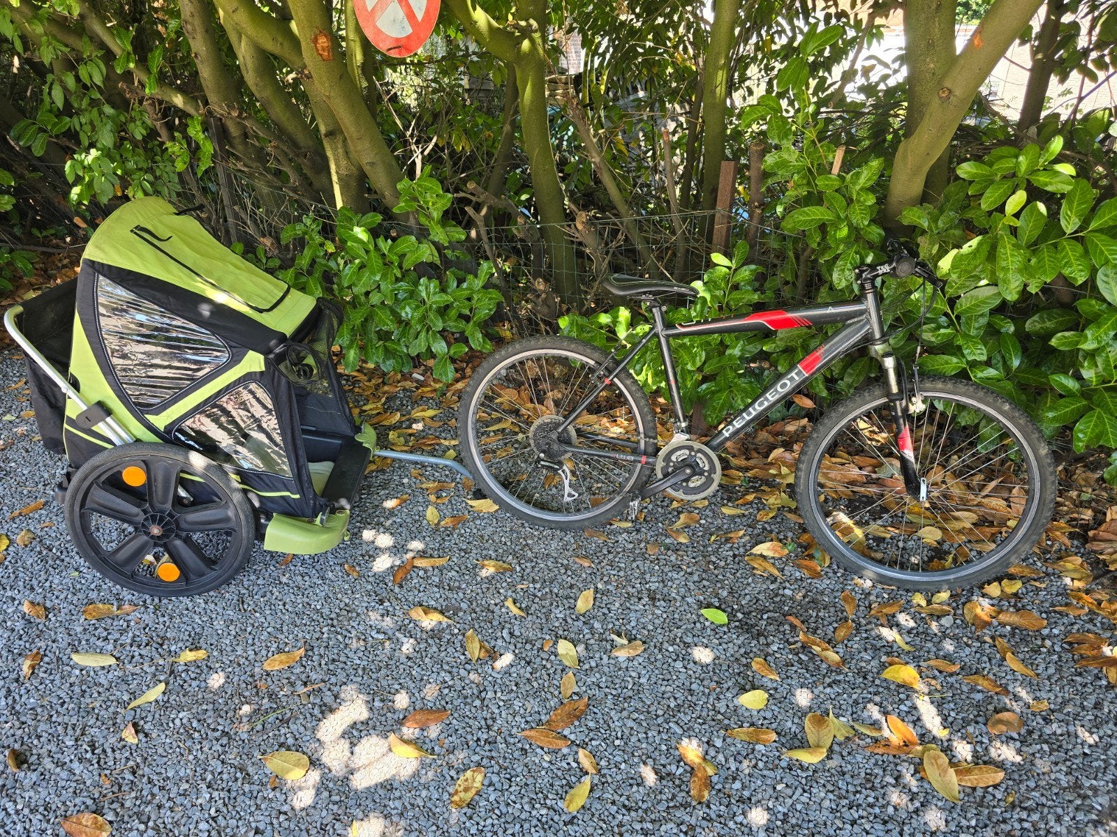vélo + remorque, Utilisé, Autres types