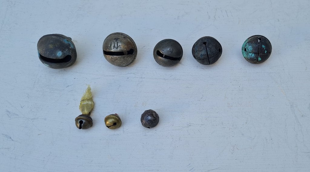 Traîneau e.a. du début du XXe siècle - collier en bronze, Enlèvement ou Envoi, Bronze