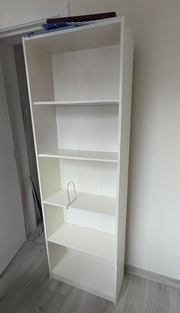 Ikea billy 180x60x24 blanche comme neuve, 25 à 50 cm, Comme neuf, Enlèvement, Autres essences de bois