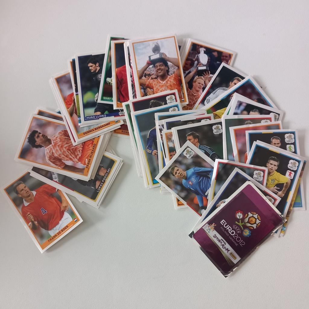 Autocollants Panini Euro 2012, Enlèvement ou Envoi