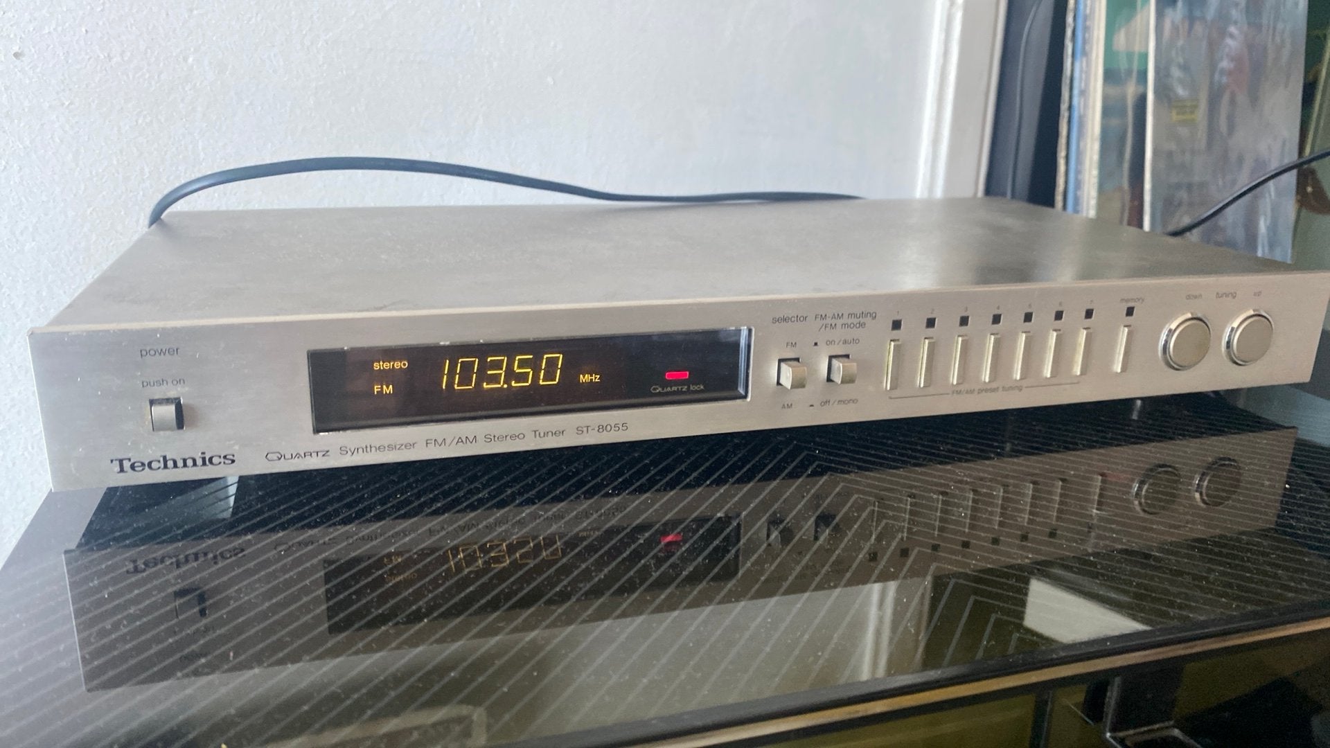 Tuner stéréo FM/AM Vintage Technics ST-8055, TV, Hi-fi & Vidéo, Enlèvement ou Envoi, Comme neuf