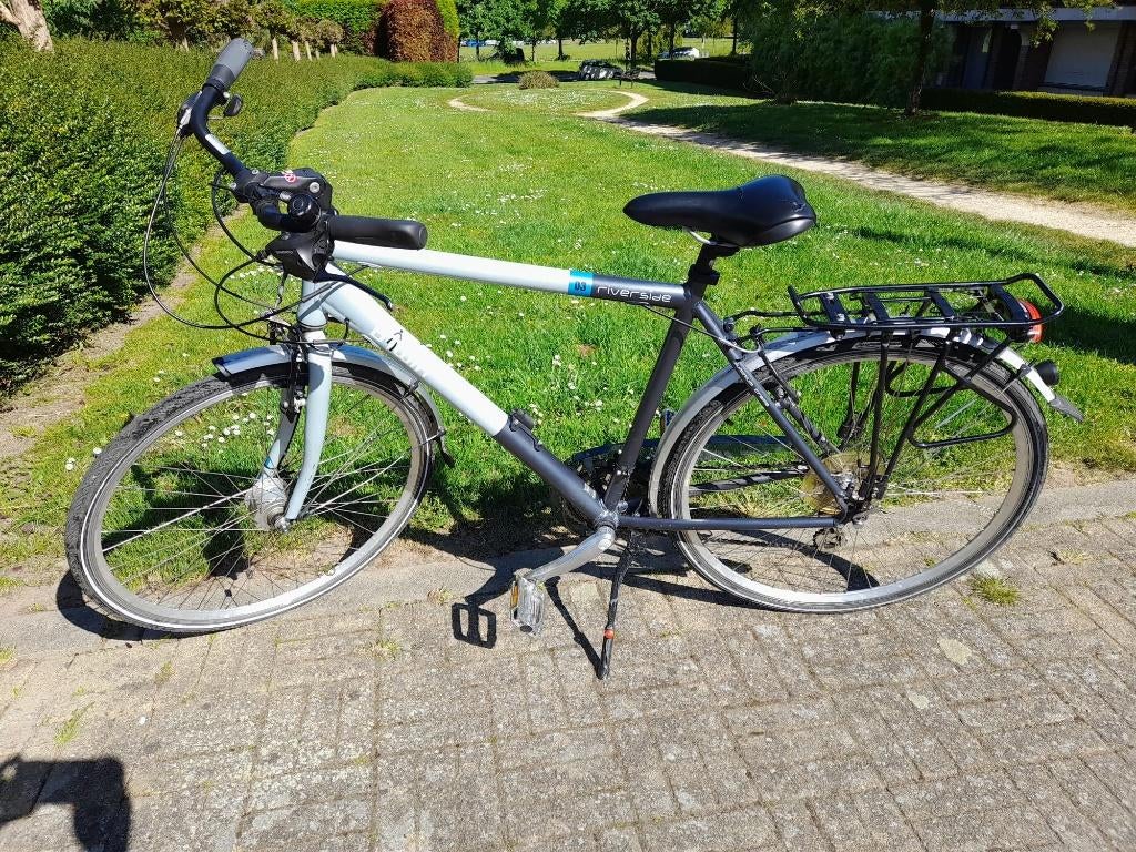 herenfiets, Fietsen en Brommers, Fietsen | Heren | Herenfietsen, Ophalen, Gebruikt, Overige merken, Versnellingen