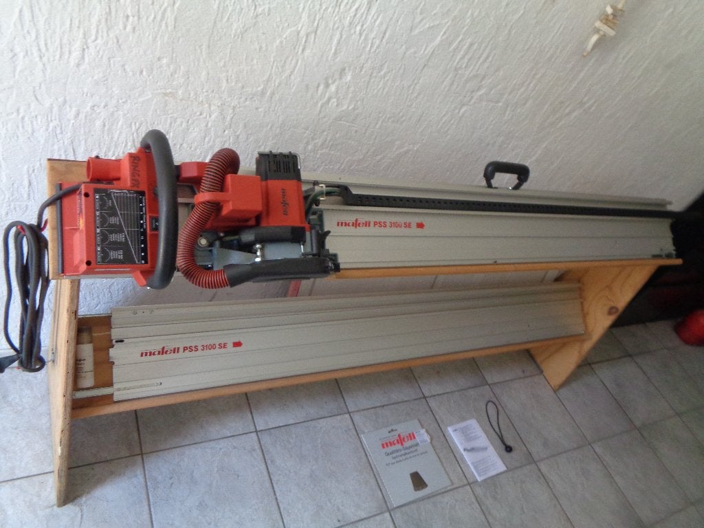 Mafell PSS 3100 SE Platenzaagsysteem Automatisch, 600 à 1200 watts, 70 mm ou plus, Comme neuf, Enlèvement