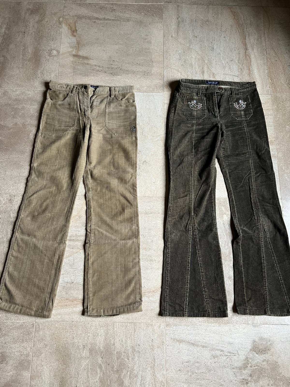 2 winterbroeken Donaldson maat smal, Taille 36 (S), Comme neuf, Brun, Enlèvement