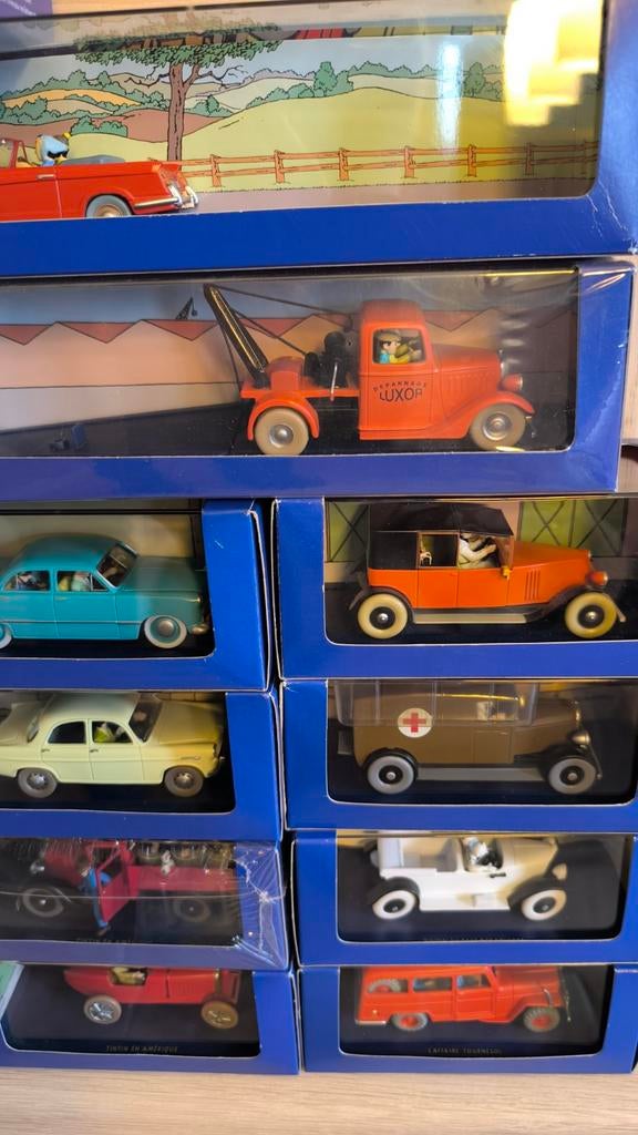 Auto reeks kuifje, Ophalen, Auto