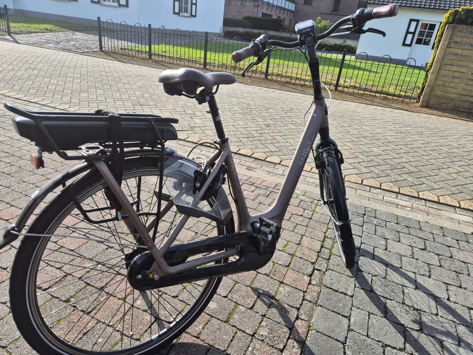 gazelle grenoble c7 elektrisch, Ophalen, Zo goed als nieuw, 47 tot 51 cm, 50 km per accu of meer