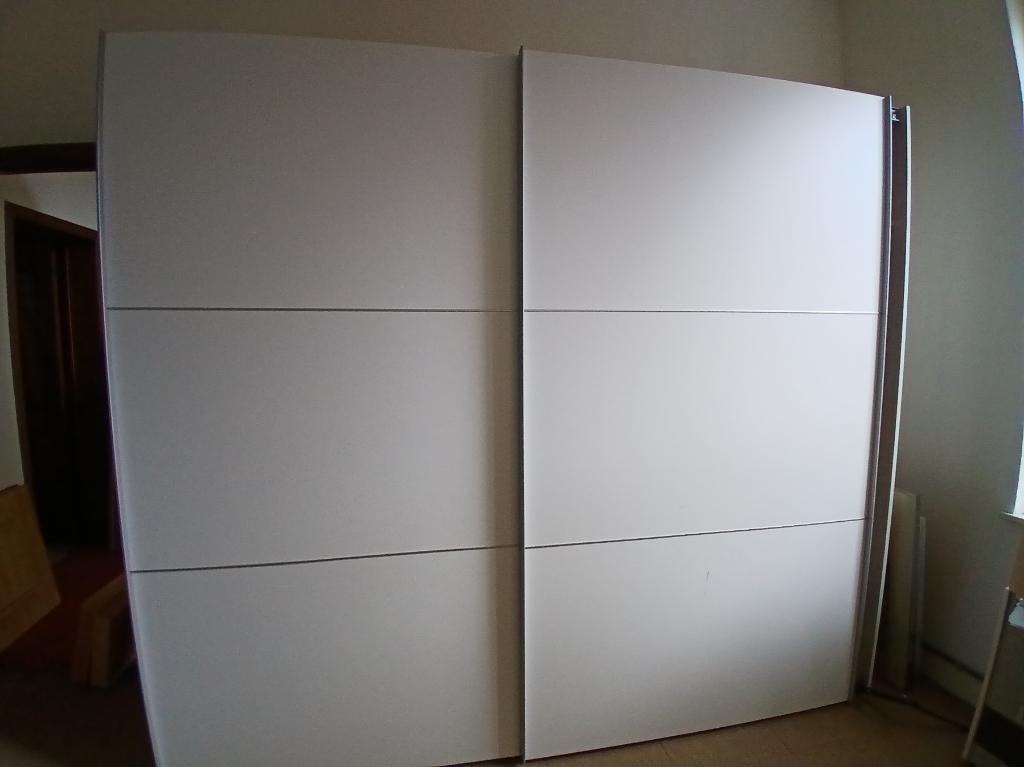 Garde robes portes coulissantes, Huis en Inrichting, Kasten | Kleerkasten, Zo goed als nieuw, 200 cm of meer, 200 cm of meer, 50 tot 75 cm