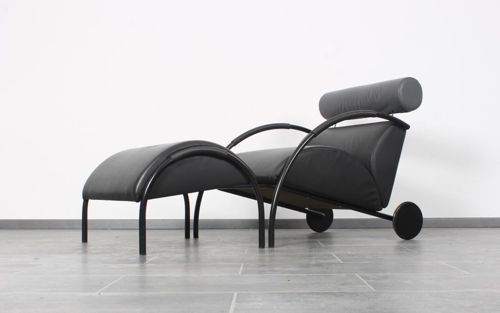Zyklus Loungestoel + Hocker van Peter Maly voor Cor, Huis en Inrichting, Gebruikt, 100 tot 125 cm, Ophalen of Verzenden, Design, vintage