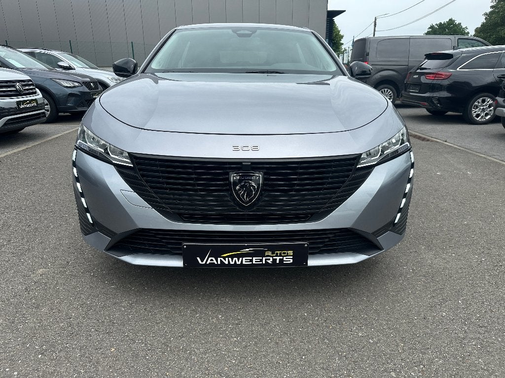 Peugeot 308 break, benzine, 130 pk, CARPLAY-ANDROID, 1385 kg, Argent ou Gris, Achat, Euro 6