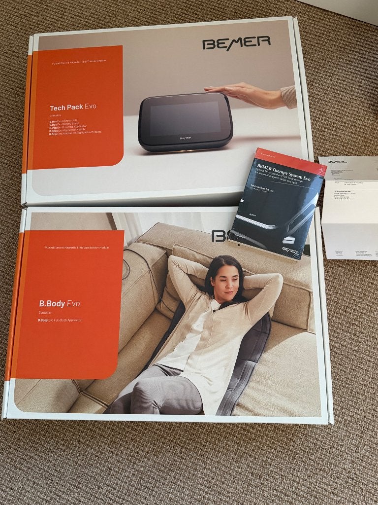 BEMER Classic-Set Evo (B.Body) - Nieuw in doos, Sport en Fitness, Overige Sport en Fitness, Nieuw, Ophalen