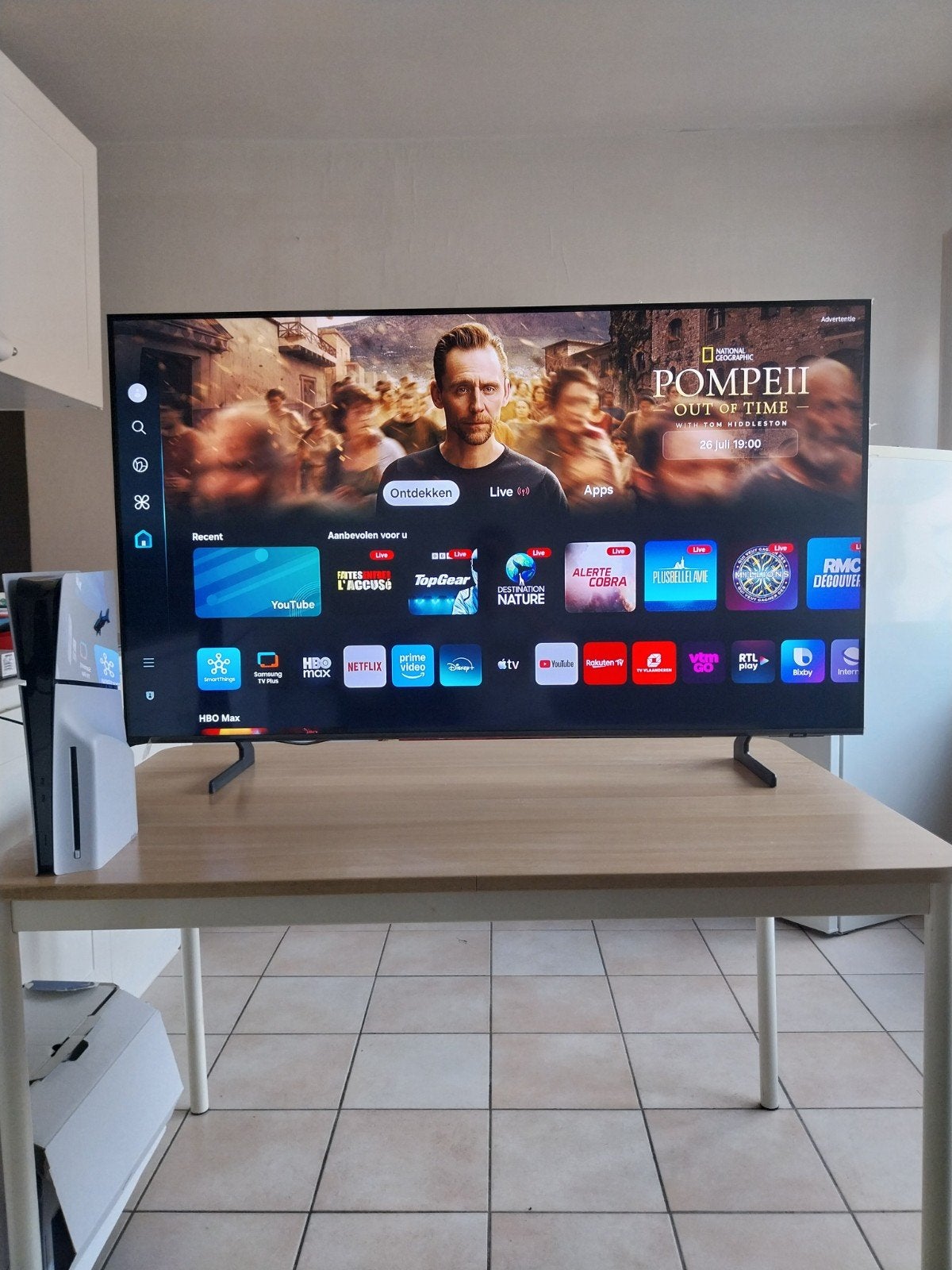 SAMSUNG QLED 55 inch ( 139cm ) 4K Ultra HD, Audio, Tv en Foto, Televisies, Ophalen