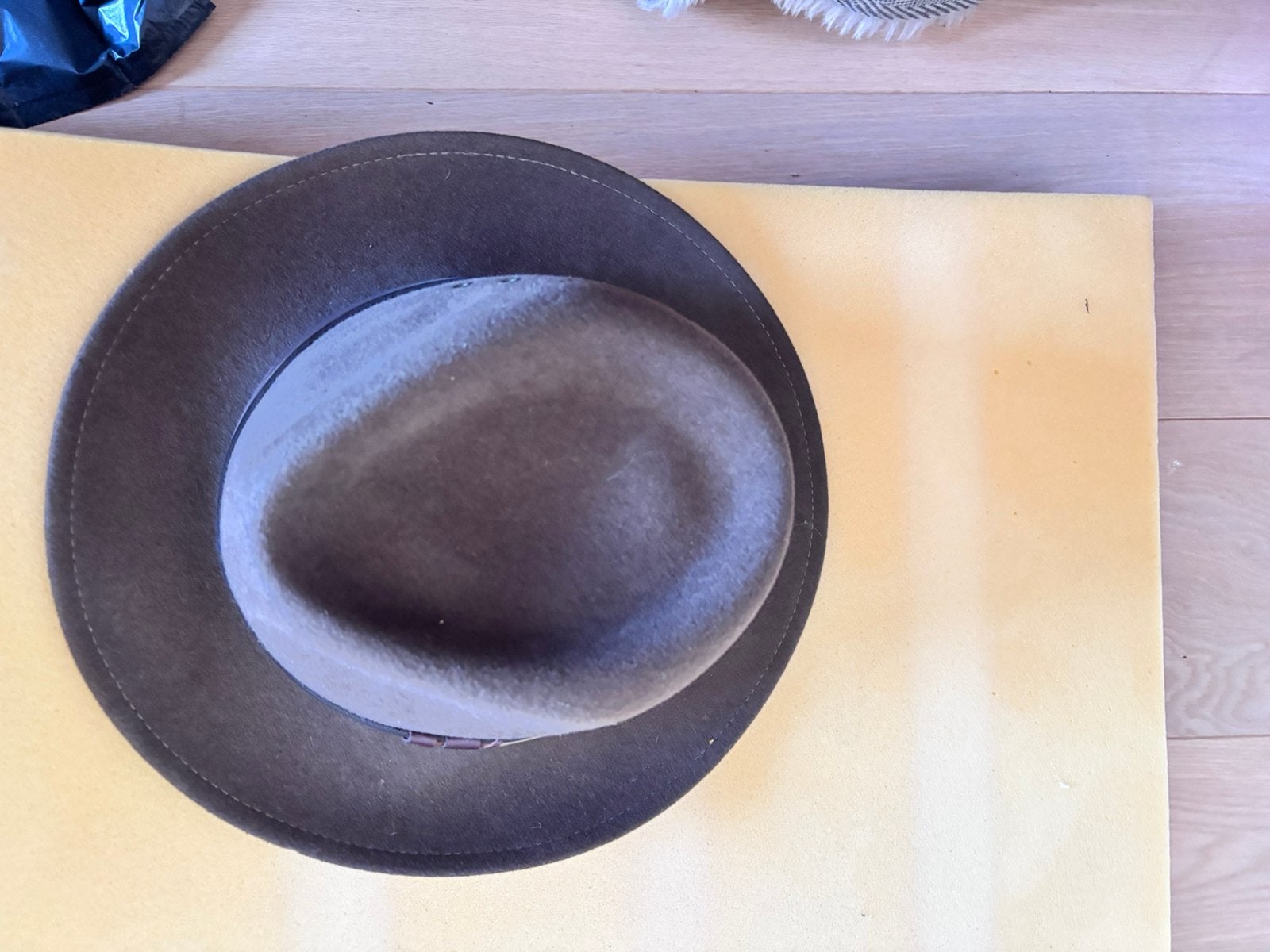 Hoed stetson in goede staat maat 57, Ophalen of Verzenden, Zo goed als nieuw, Hoed