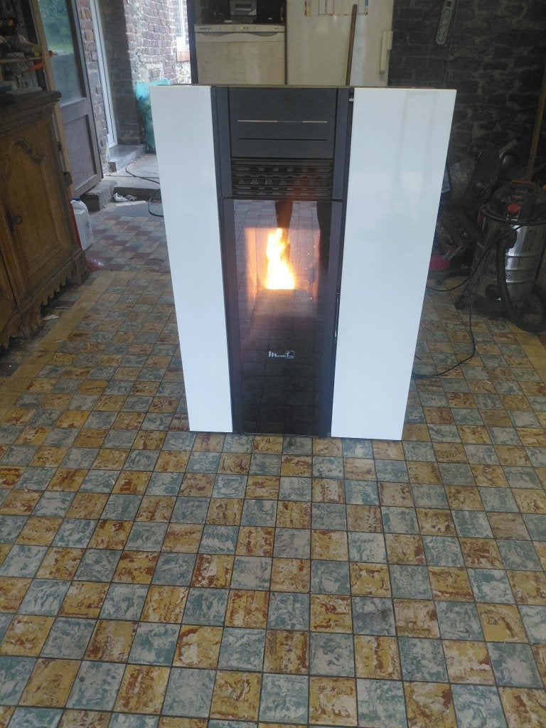 Poeles pellet, Maison & Meubles, Enlèvement ou Envoi, Autres carburants, Comme neuf, Poêle à granulés