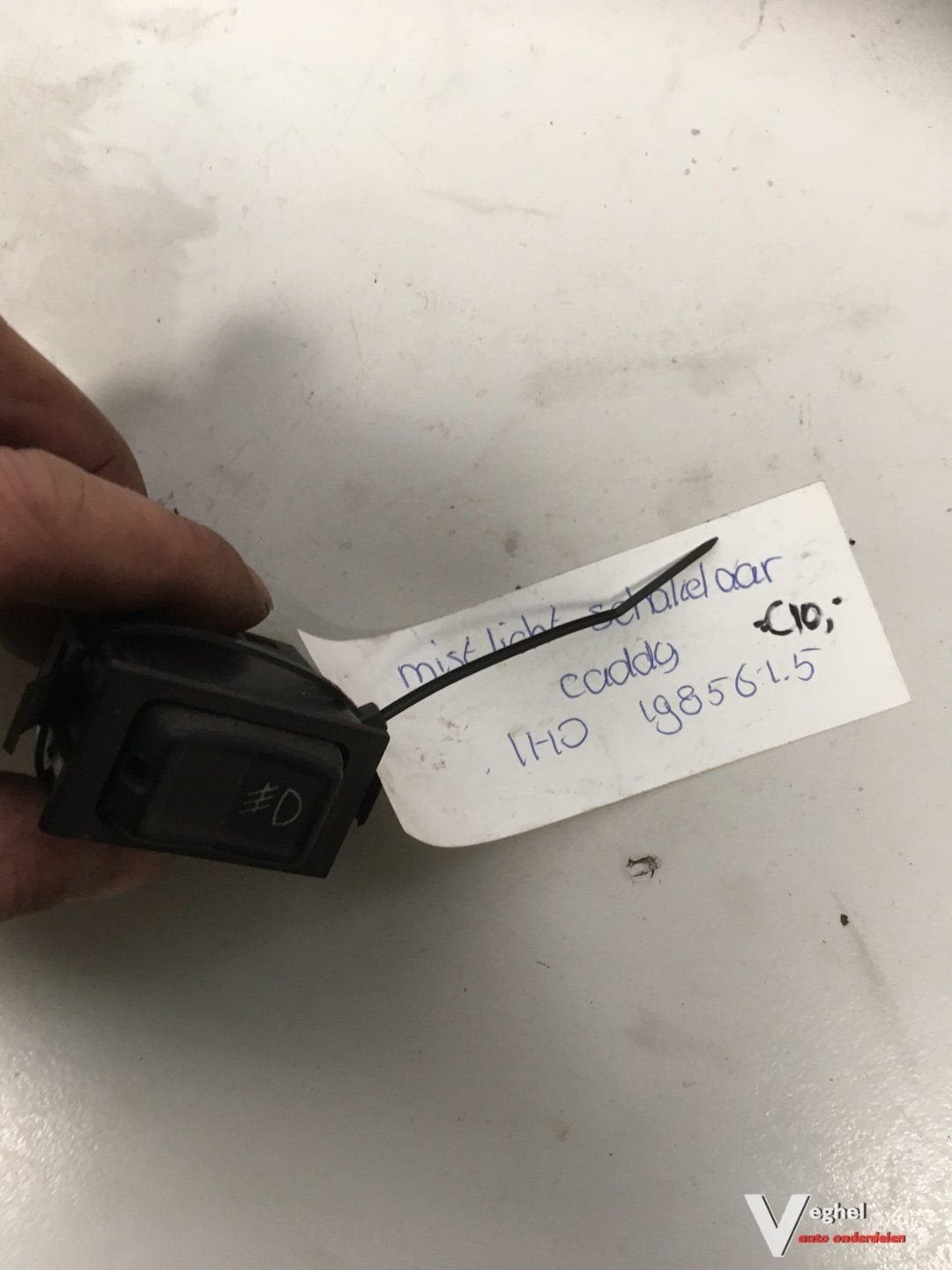 VW Caddy Mistlampschakelaar, Gebruikt, -, -, Ophalen of Verzenden