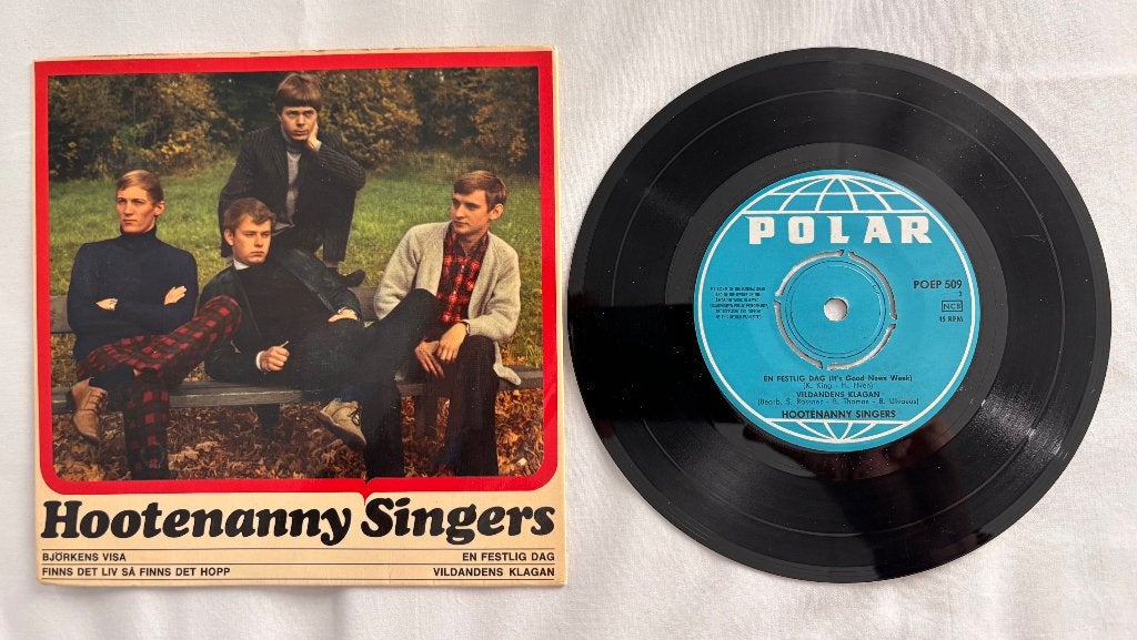 Hootenanny Singers (ABBA Bjorn) vinyl single, Ophalen of Verzenden