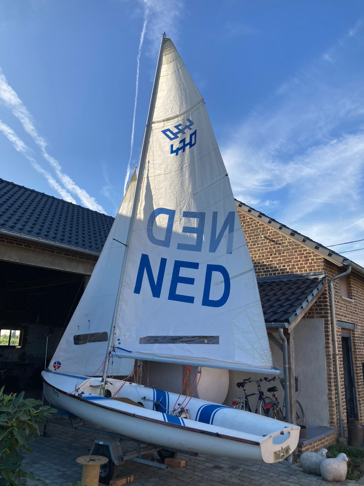 Zeilboot 470, Watersport en Boten, Zeilen en Zeiltoebehoren, Zo goed als nieuw, Overige typen, Ophalen