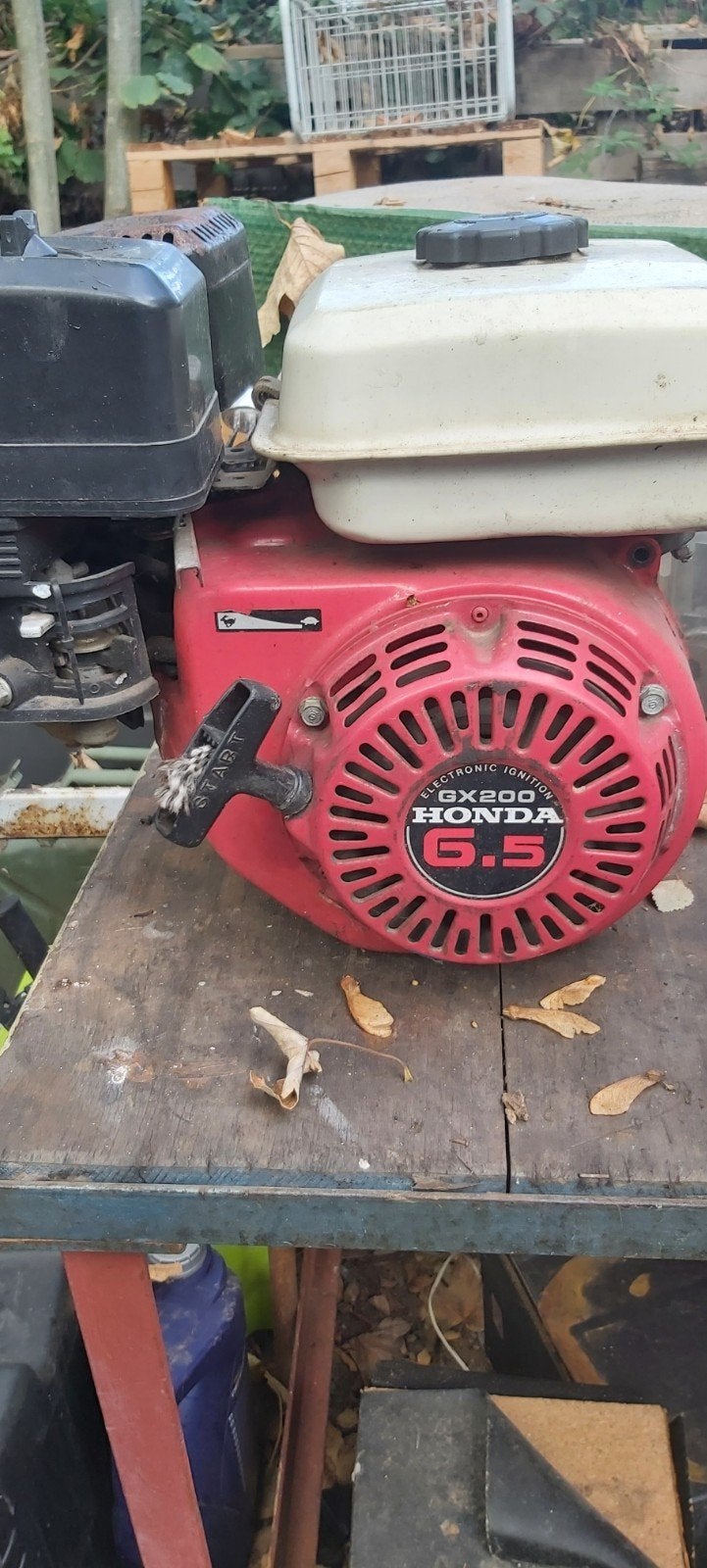 Moteur Honda 6.5 à refaire (Carbu), Doe-het-zelf en Bouw, Ophalen, Gebruikt, Benzinemotor, 1400 tot 1800 rpm