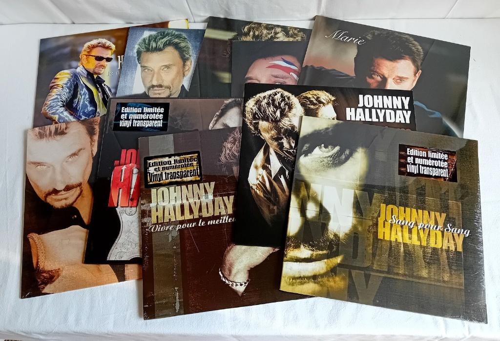 Johnny Hallyday - Lot de 10 Maxi Vinyl - état Neuf !, Enlèvement, Neuf, dans son emballage