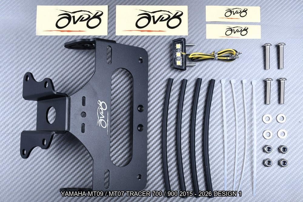 Kentekenplaathouder YAMAHA MT09 / TRACER 7 700 900 2015 2026, Motoren, Ophalen of Verzenden, Nieuw