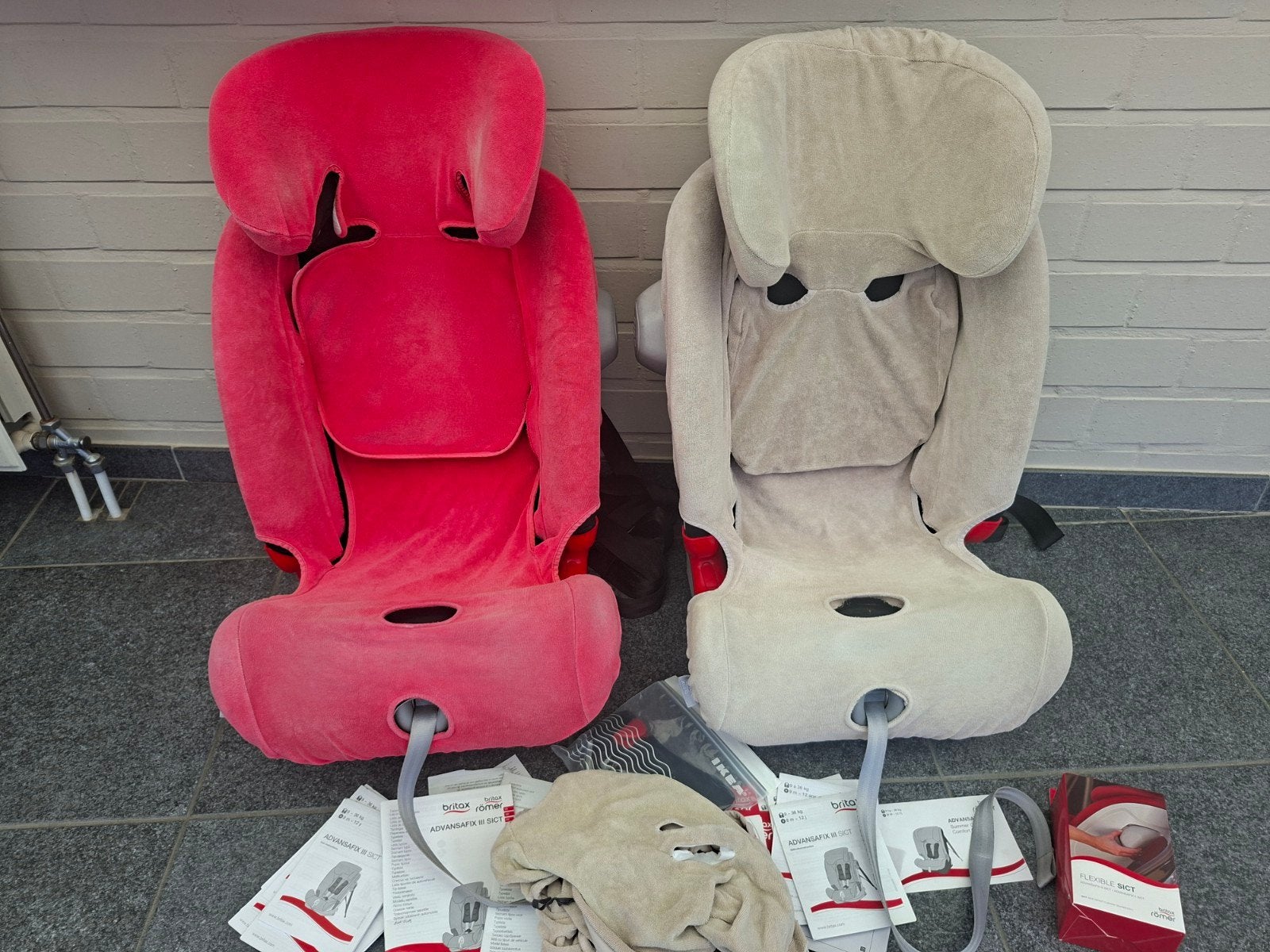 Autostoel groep 1/2/3 Avansafix IV Romer Britax, Kinderen en Baby's, Autostoeltjes, Ophalen, Romer, Verstelbare rugleuning, Zo goed als nieuw