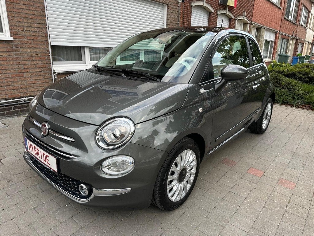 Fiat 500 1.0 Hybride-benzine! *Airco*Navi* Carplay*Garantie!, Autos, Euro 6, Garantie prolongée, Boîte manuelle, Noir