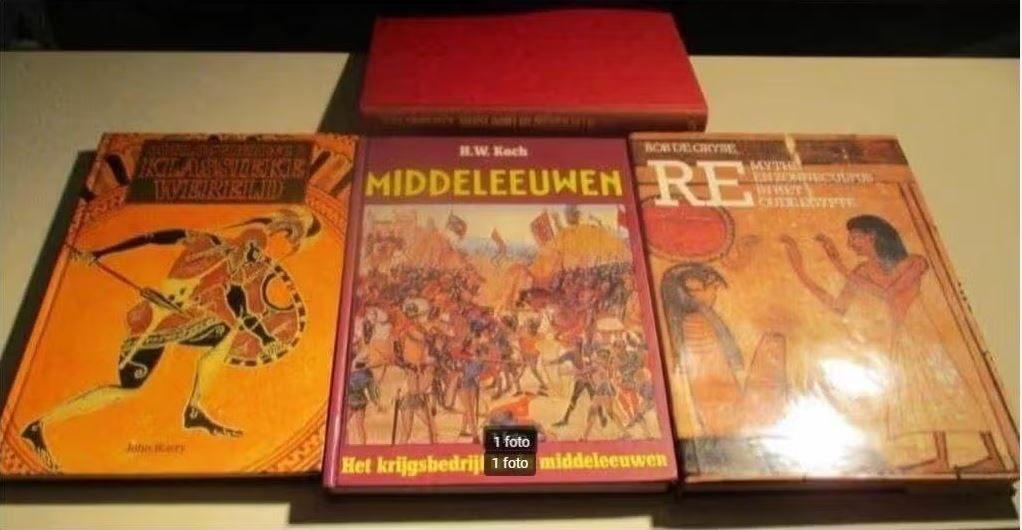 4 Prachtige Geschiedenis Boeken, Boeken, Ophalen of Verzenden, Zo goed als nieuw