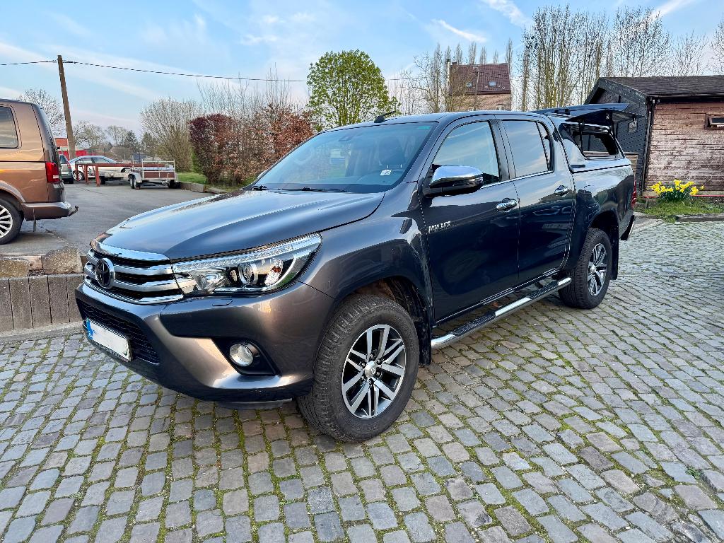 Hilux DC 2.4 150 bva / hard top / car-pass / Euro 6 D 2020, Autos, Toyota, Entreprise, Hilux, 4x4, ABS, Caméra de recul, Apple Carplay