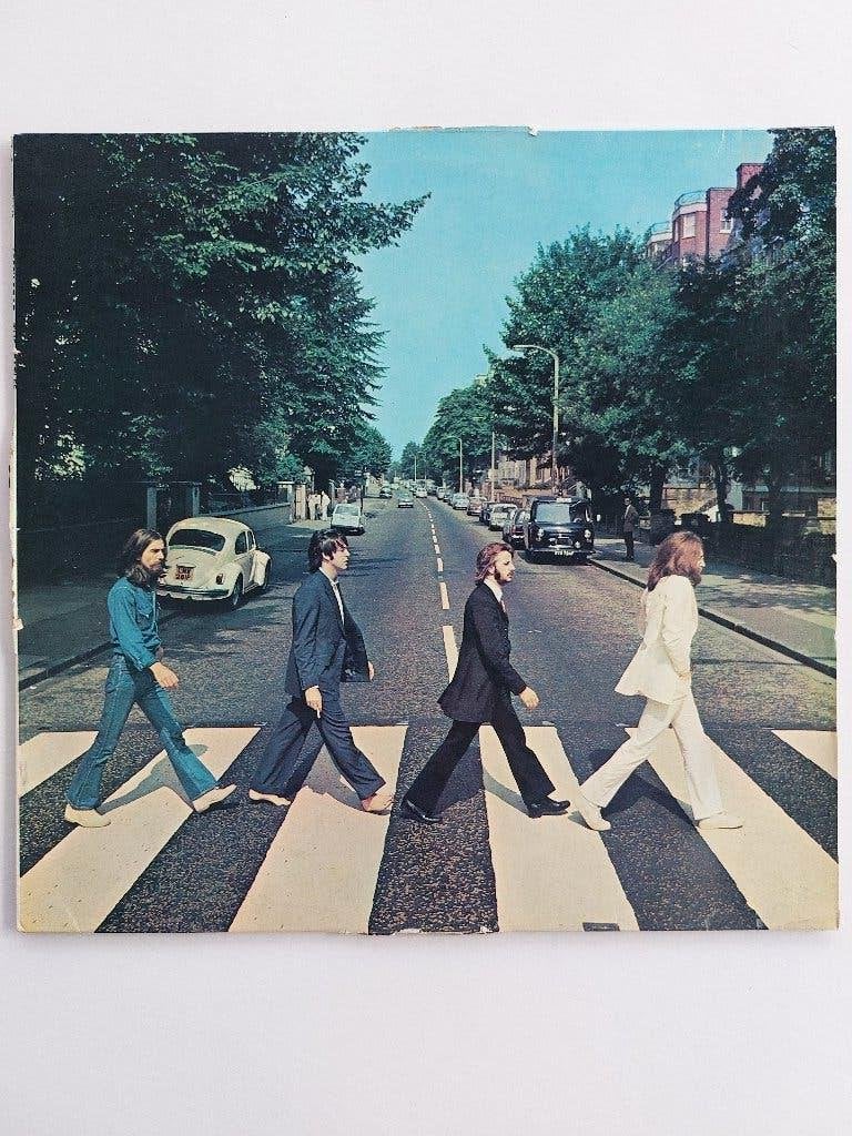The Beatles - Abbey Road (1969- Germany Persing), LP, Gebruikt, Ophalen of Verzenden, Inclusief binnenhoes