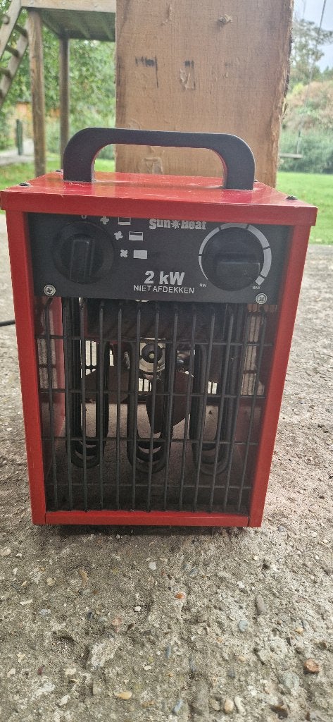 compacte ventilatorkachel, Doe-het-zelf en Bouw, Verwarming en Radiatoren, Ophalen, Gebruikt, Minder dan 30 cm, Kachel