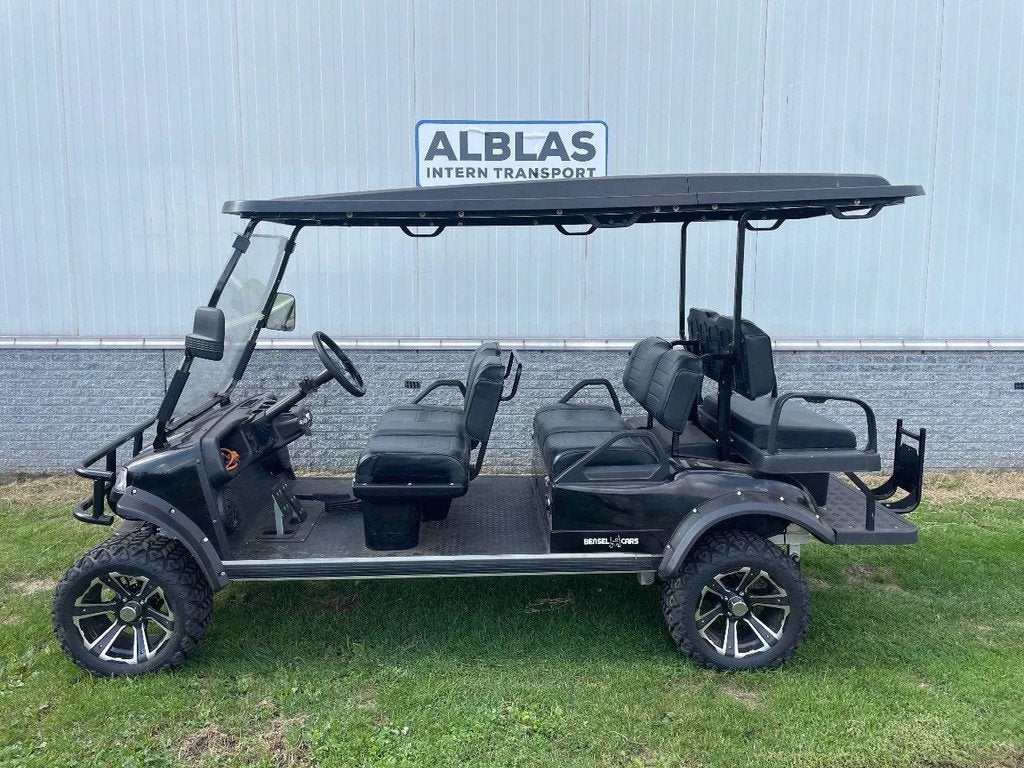 Onbekend Bensel terrein wagen 6 persoons in nieuwe staat!, Autres marques, Info@benselcars.com, Voiturette de golf, Utilisé