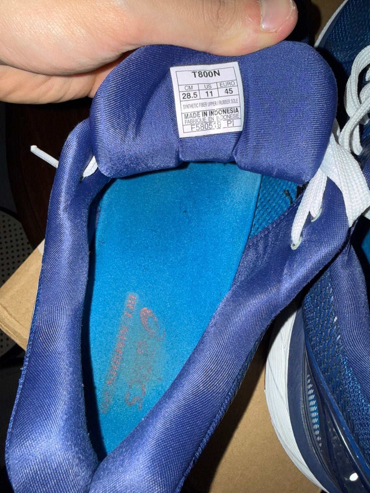 Asics schoenen, Ophalen of Verzenden, Zo goed als nieuw