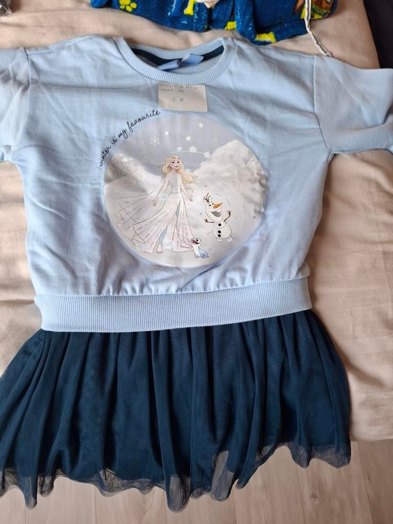 Nieuw  frozen kleed, Ophalen, Maat 116