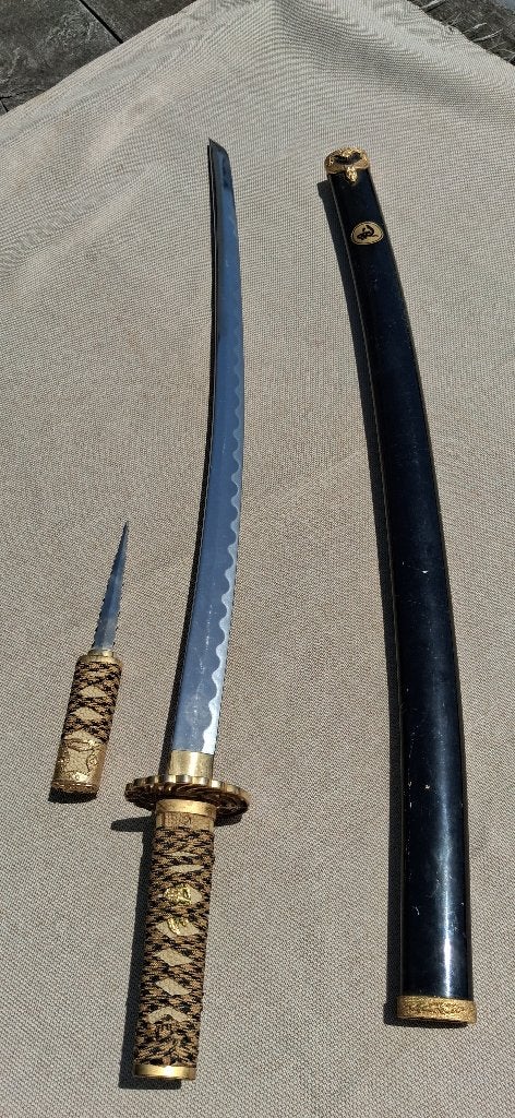 Katana vintage ou épée de samouraï. Bonne qualité, Enlèvement ou Envoi, Armée de terre, Épée ou sabre